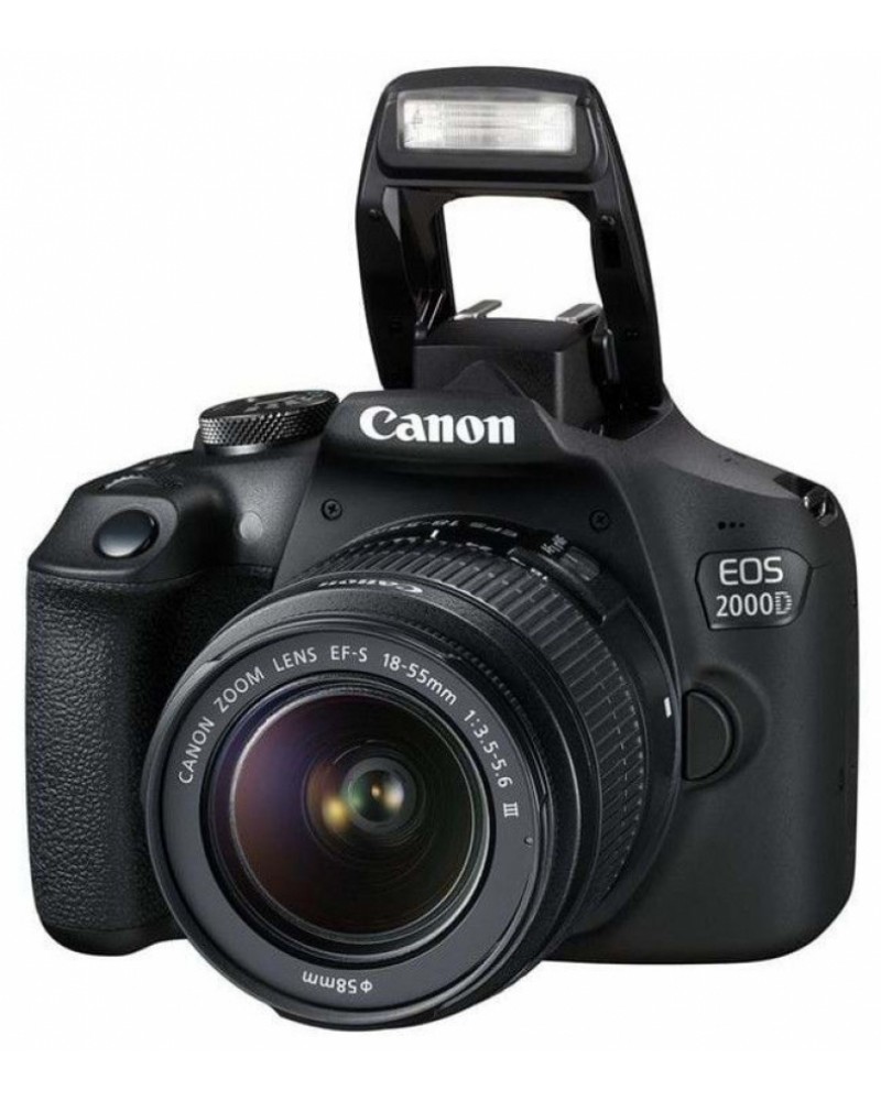 Canon EOS 2000D DSLR Camera with 1855 III lens